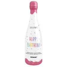 Confetti Bottle Pink 32cm